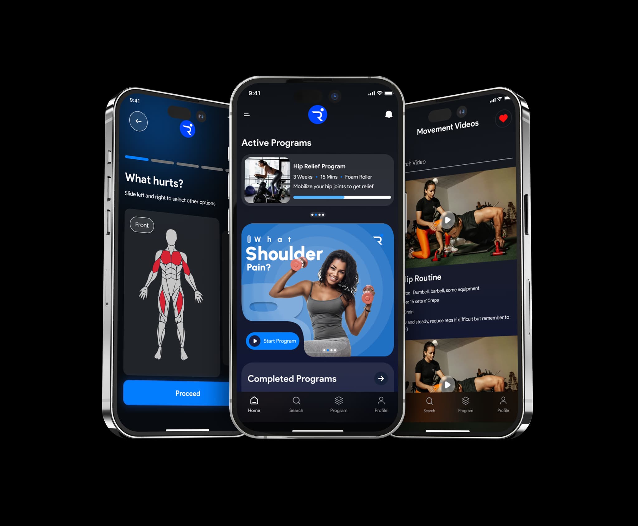 ReliefApp Screenshots
